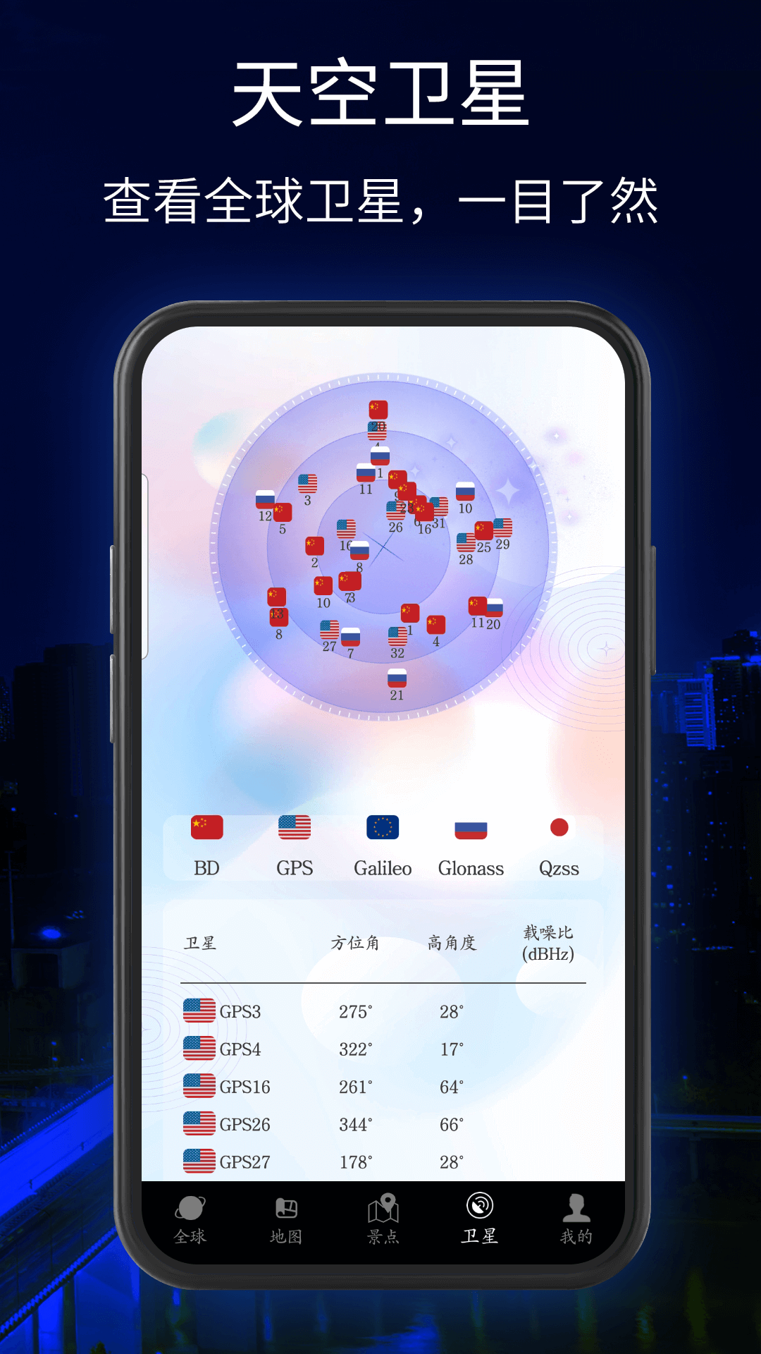 三维地球实景地截图