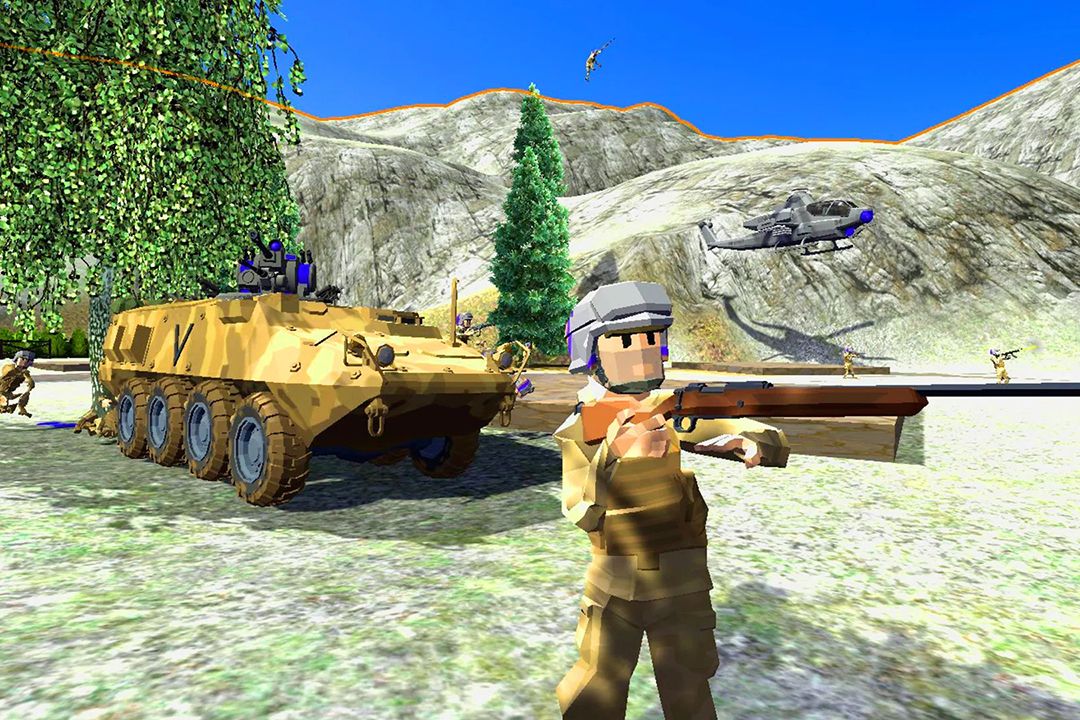 红蓝战地模拟器截图