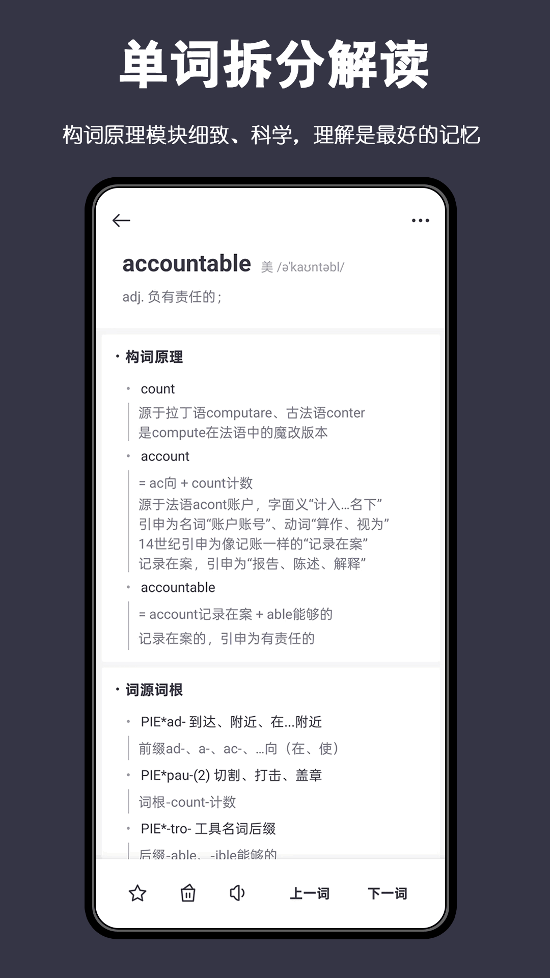 词根单词
