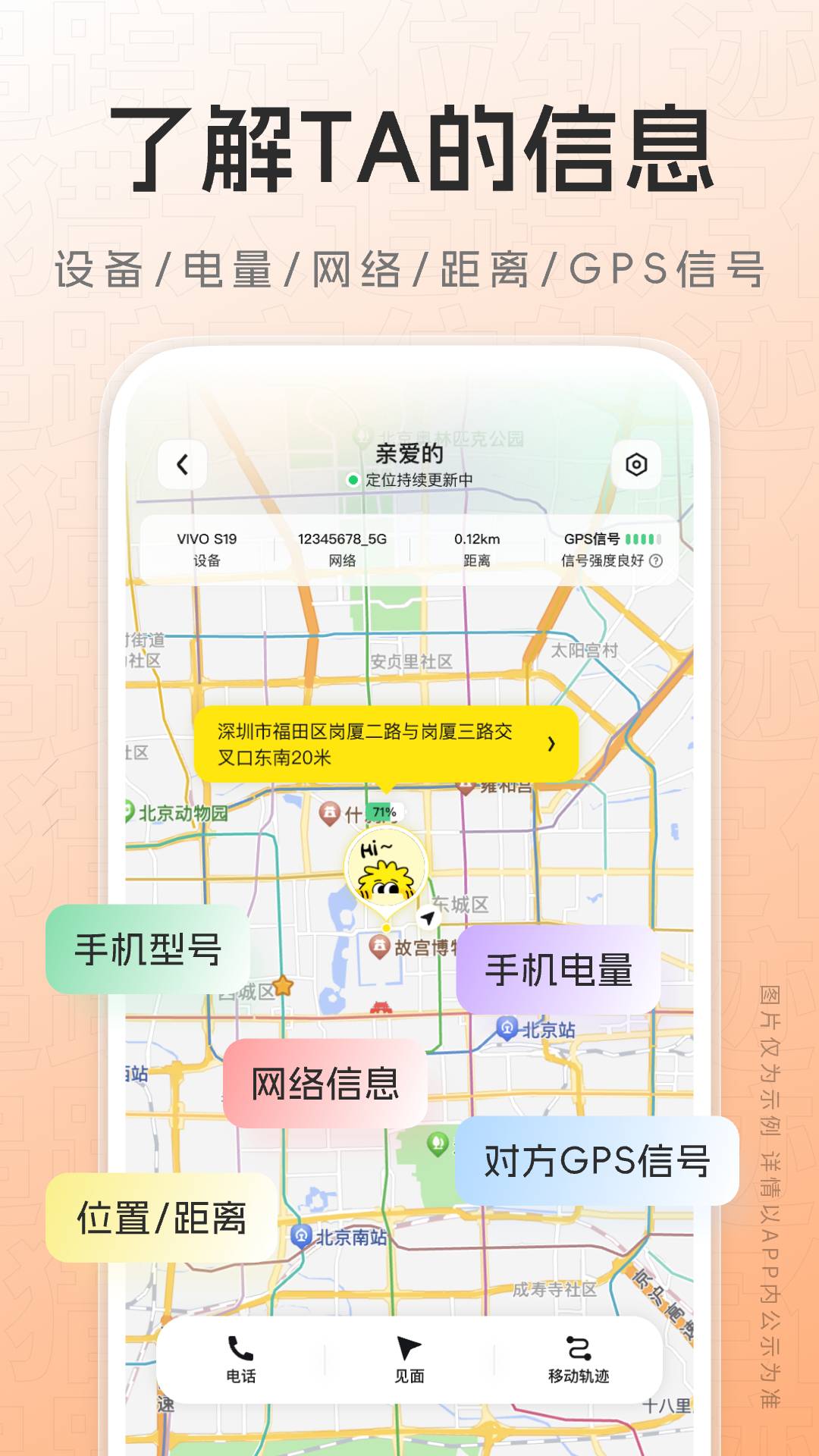 猎犬追踪定位轨迹截图